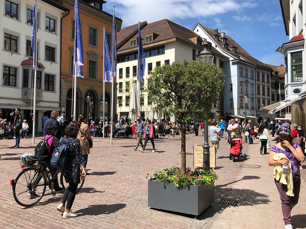 Kunst & Kultur in Schaffhausen - Pavillon im Park