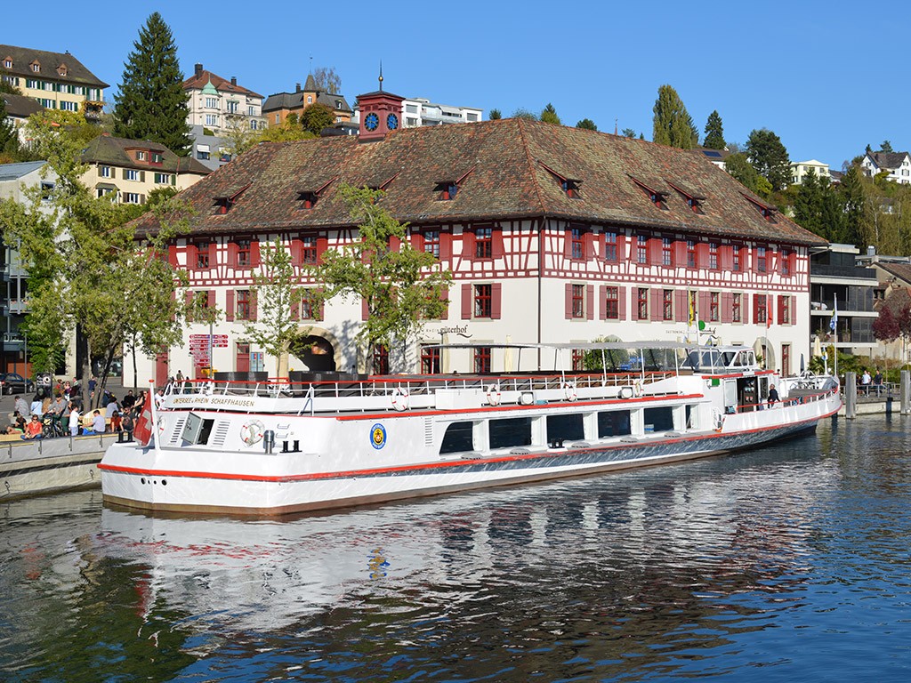 Ausflüge in Schaffhausen - Pavillon im Park