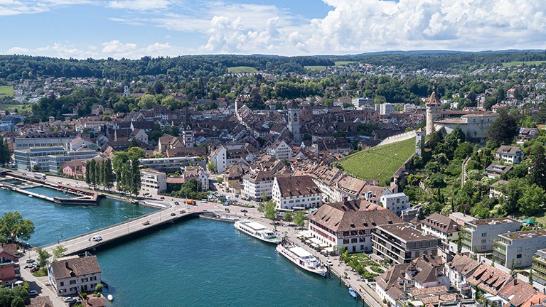 Stadt Schaffhausen und Umgebung